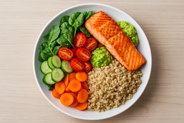 A balanced meal plate is not a diet trend