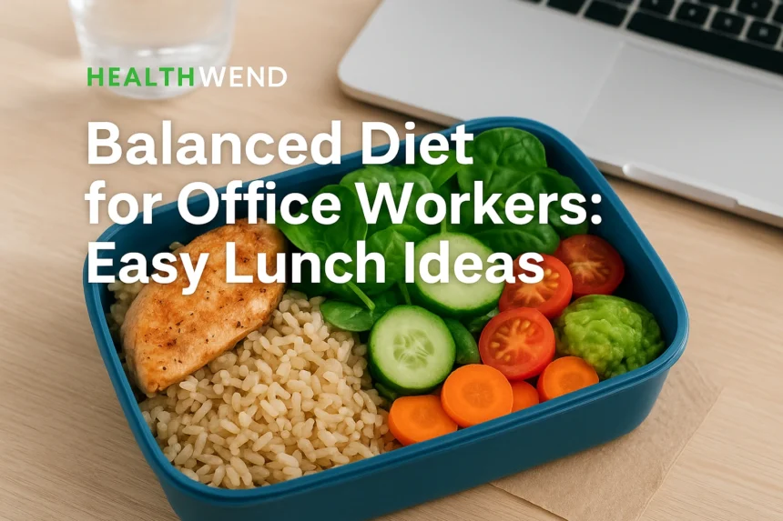balanced diet for office workers