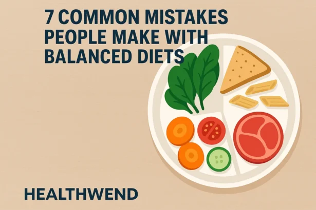balanced diet mistakes