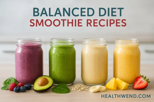 balanced diet smoothie recipes