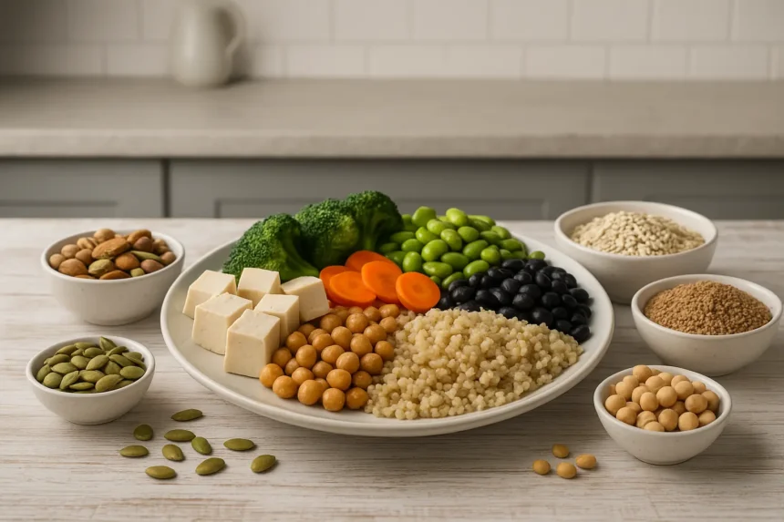 plant-based proteins balanced diet