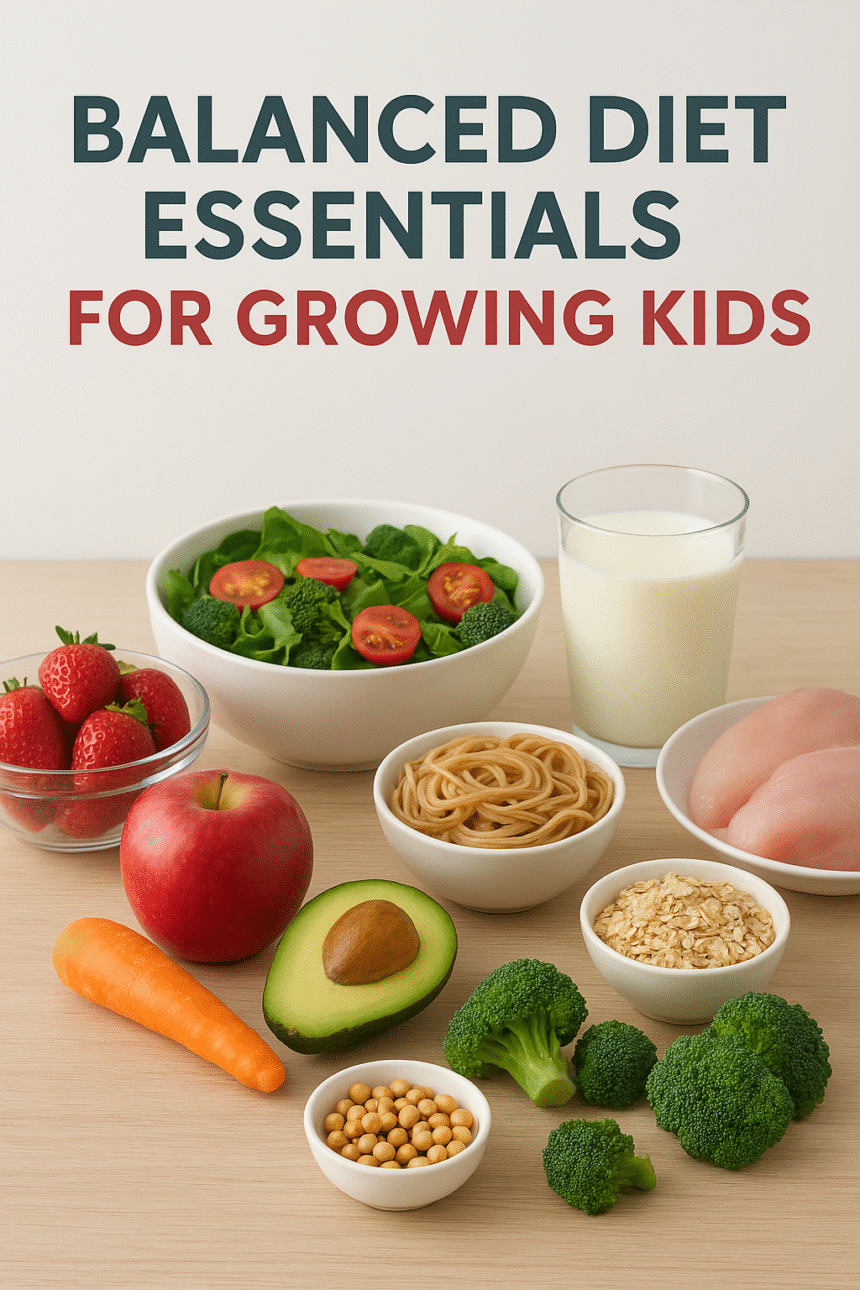 balanced diet for kids